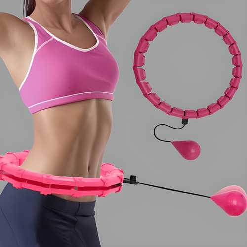 FloralVoid Hula Hoop - Fun Cardio Training Equipment