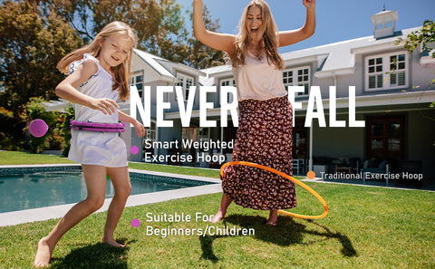 FloralVoid Hula Hoop - Fun Cardio Training Equipment