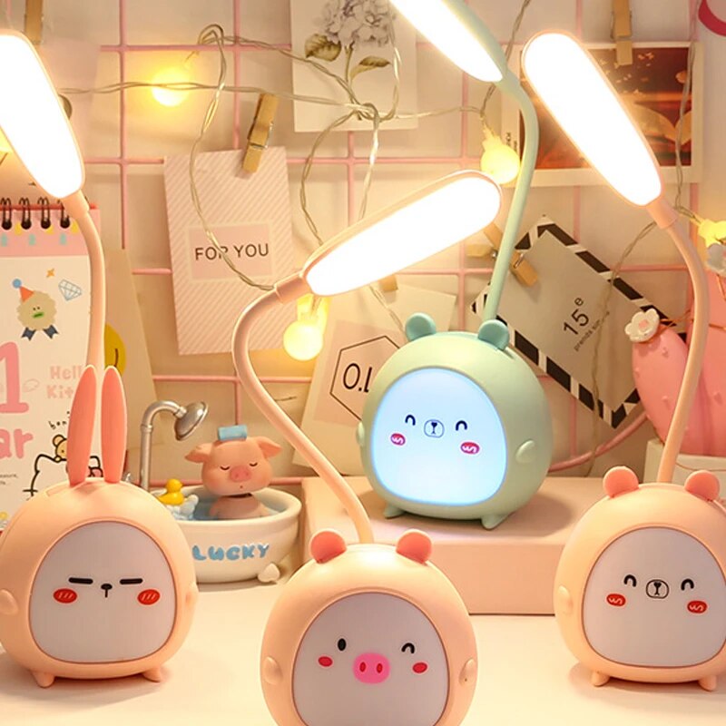 Cute Cartoon Desk Lamp✨- Rechargeable