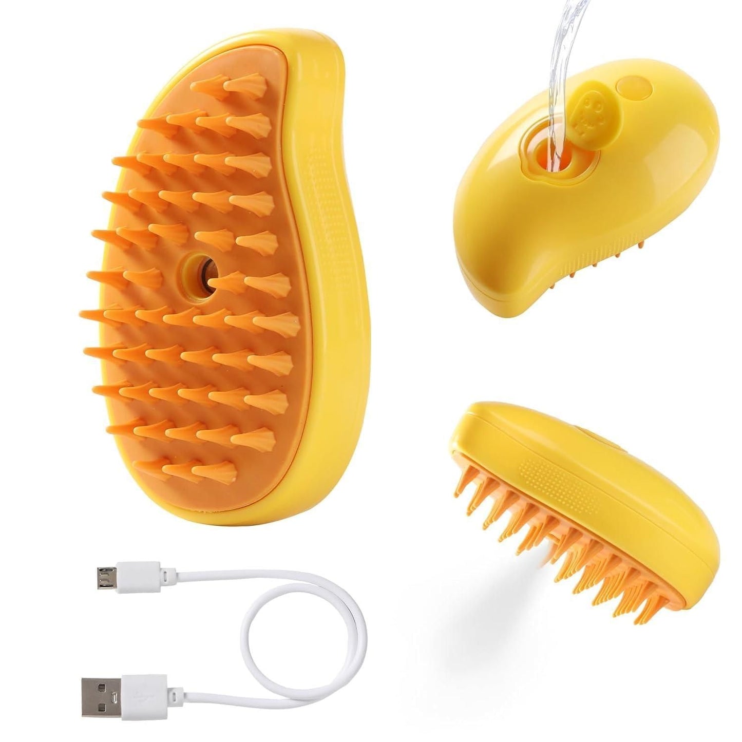 Viral Steam Pet Hairbrush for Dog and Cat!🤩🐾