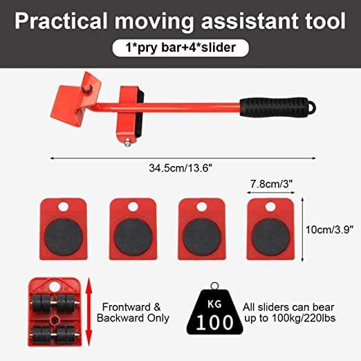 FloralVoid Premium Heavy Furniture Shifting and Moving Tool Set 🔥