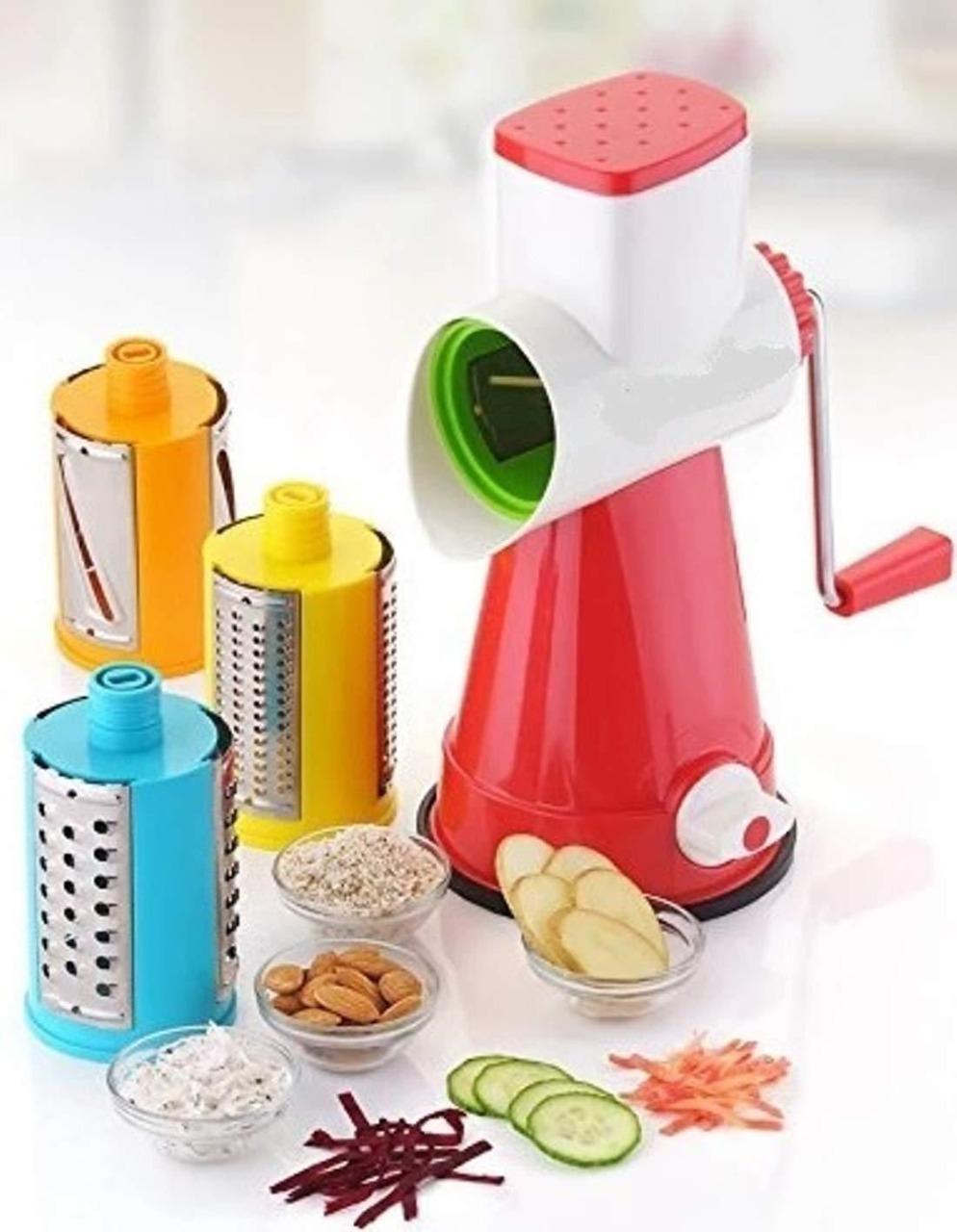 4 in 1 Rotary Vegetable Cutter & Slicer - Kitchen Gadget🔥