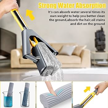 FloralVoid Premium Multi-Purpose Foldable Floor Cleaning Mop - 60% OFF Today🔥