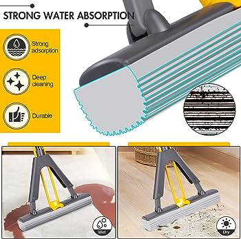 FloralVoid Premium Multi-Purpose Foldable Floor Cleaning Mop - 60% OFF Today🔥