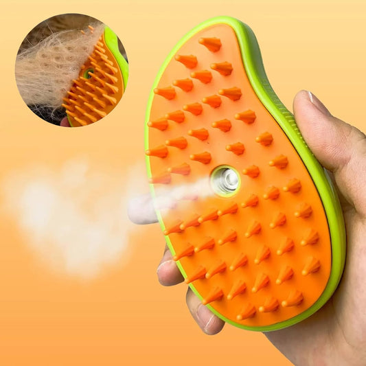 Viral Steam Pet Hairbrush for Dog and Cat!🤩🐾